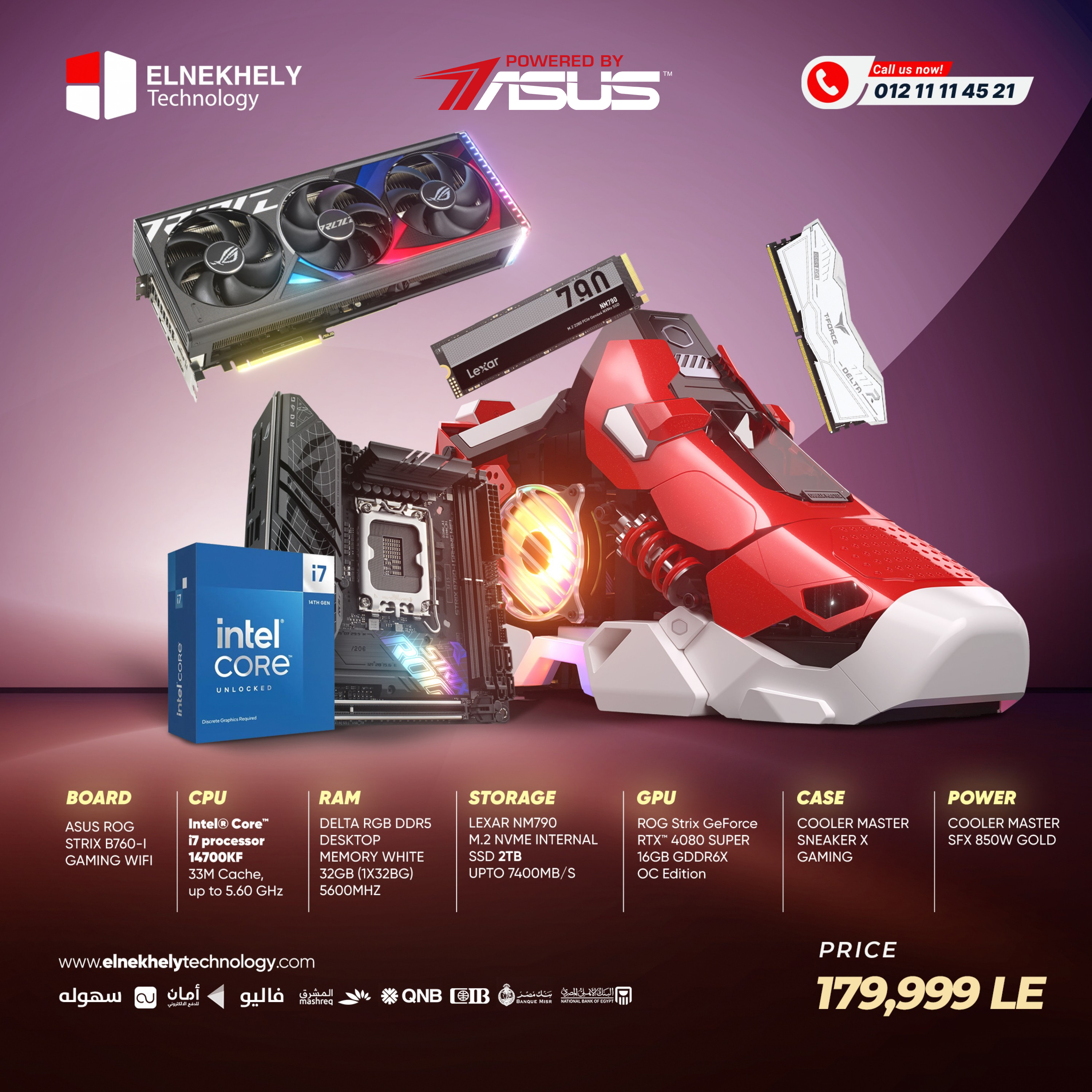 Sneaker X Gaming PC I7 14700KF + RTX 4080 SUPER Powered By Sneaker X Gaming PC I7 14700KF + RTX 4080 SUPER Powered By